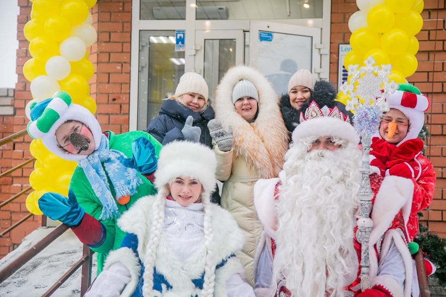 Празднуем Новый год в ЖК 21 век, Казань